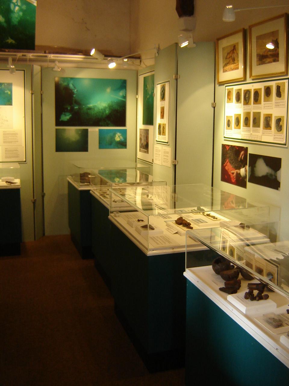 Inside the Bronze Bell Museum in Barmouth